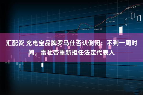 汇配资 充电宝品牌罗马仕否认倒闭：不到一周时间，雷社杏重新担任法定代表人