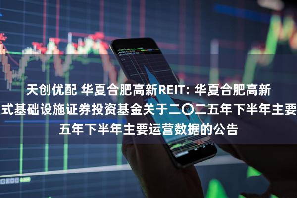 天创优配 华夏合肥高新REIT: 华夏合肥高新创新产业园封闭式基础设施证券投资基金关于二〇二五年下半年主要运营数据的公告